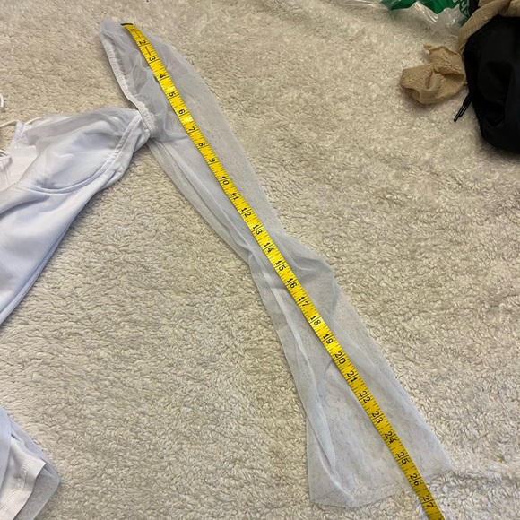 NWOT Mesh Bodycon Mini Dress - Picture 8 of 10